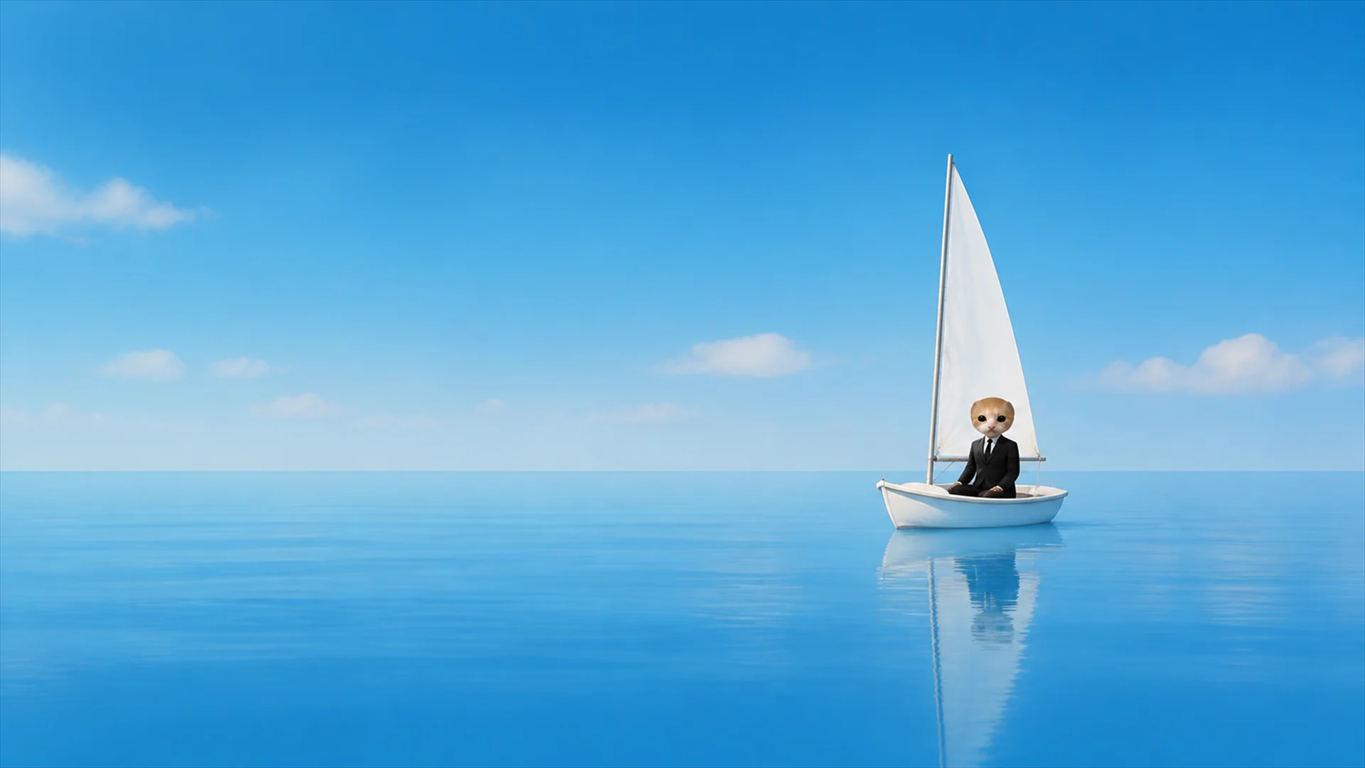 The water